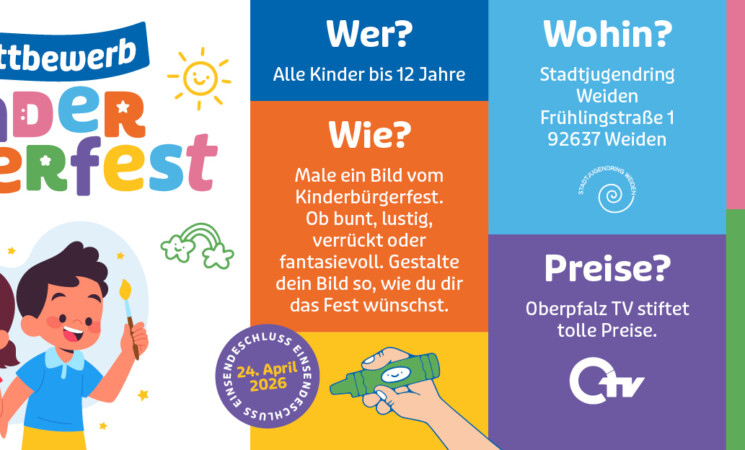Malwettbewerb Kinderbürgerfest 2026